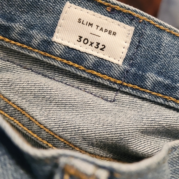 Pacsun Mens Slim Taper Light  Blue jeans Size 30X32 - Picture 7 of 8